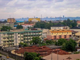Un quartier de Lagos, au Nigeria.